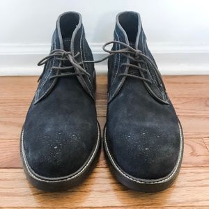 Johnston & Murphy Men’s Blue Suede Shoes, size 11